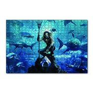 Cakapuzzle Aquaman Su Altında Köpek Balıklar 120 Parça Ahşap Puzzle