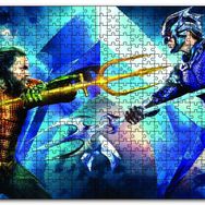 Cakapuzzle Aquaman Vs King Orm Karşılaşması Mdf 120 Parça Puzzle
