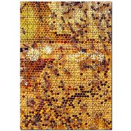 Cakapuzzle Arı Peteği Görseli Mdf 120 Parça Puzzle