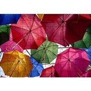 Cakapuzzle Asılı Renkli Şemsiyeler Mdf 120 Parça Puzzle