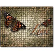 Cakapuzzle Aşk Yazılı Kelebekler 255 Parça Puzzle