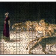 Cakapuzzle Aslanlara Atılan Danyal Peygamber Mdf 255 Parça Puzzle