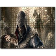 Cakapuzzle Assassins Creed Sauikastçi ve Flu Arkaplan Mdf 1000 Parça Puzzle