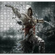 Cakapuzzle Assassins Creed Suikastçi Korsan Gemisi Revolver Mdf 1000 Parça Puzzle