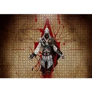 Cakapuzzle Assassins Creed Suikastçi ve Leonardo Çizimi Mdf 1000 Parça Puzzle