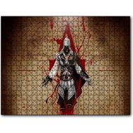 Cakapuzzle Assassins Creed Suikastçi ve Leonardo Çizimi Mdf 255 Parça Puzzle
