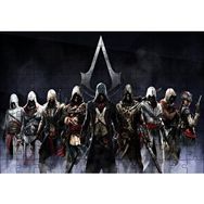 Cakapuzzle Assassins Creed Tüm Suikastçiler 120 Parça Ahşap Puzzle