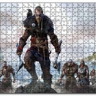 Cakapuzzle Assassins Creed Valhalla Karakterleri Mdf 120 Parça Puzzle