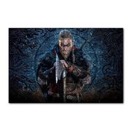 Cakapuzzle Assassins Creed Valhalla Savaşçı Görseli 120 Parça Ahşap Puzzle