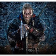 Cakapuzzle Assassins Creed Valhalla Savaşçı Görseli Mdf 120 Parça Puzzle