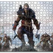 Cakapuzzle Assassins Creed Valhalla Savaşçılar Deniz Mdf 255 Parça Puzzle