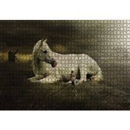 Cakapuzzle At Köpek Kız Çocuğu Fantatik Ahşap 1000 Parça Puzzle