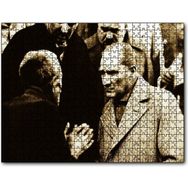 Cakapuzzle Atatürk Dinlerken Ahşap 500 Parça Puzzle