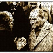 Cakapuzzle Atatürk Dinlerken Mdf 120 Parça Puzzle