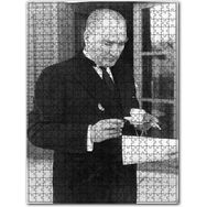 Cakapuzzle Atatürk Smokinli Kahve Sigara Ahşap 500 Parça Puzzle