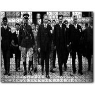 Cakapuzzle Atatürk ve Protokol Siyah Beyaz 1000 Parça Puzzle
