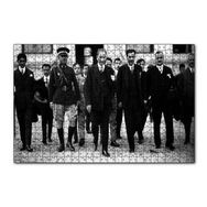 Cakapuzzle Atatürk ve Protokol Siyah Beyaz 120 Parça Puzzle