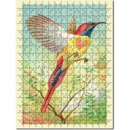 Cakapuzzle Ateşli Kuyruklu Güneş Kuşu Mdf 120 Parça Puzzle
