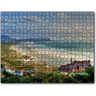 Cakapuzzle Atlantik Okyanusunda Sahil Kasabası Mdf 255 Parça Puzzle