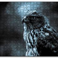 Cakapuzzle Atmaca Yakın Çekim Mdf 120 Parça Puzzle