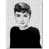 Cakapuzzle Audrey Hepburn Siyah Beyaz Portre 255 Parça Puzzle
