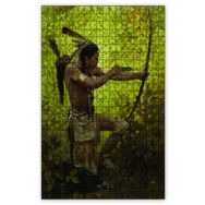 Cakapuzzle Av Daki Kızılderili Ahşap 1000 Parça Puzzle