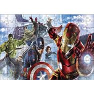 Cakapuzzle Avengers Captain America Tam Kadro 120 Parça Puzzle