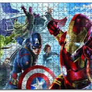 Cakapuzzle Avengers Captain America Tam Kadro Mdf 500 Parça Puzzle
