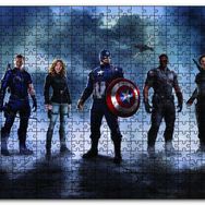Cakapuzzle Avengers Civil War Kahramanlar Ahşap 255 Parça Puzzle