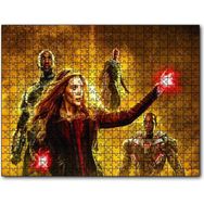 Cakapuzzle Avengers Falcon Witch ve Rocket Ahşap 255 Parça Puzzle