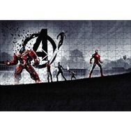 Cakapuzzle Avengers Hulkbuster, Iron Man, Black Widow ve Rocket 255 Parça Puzzle