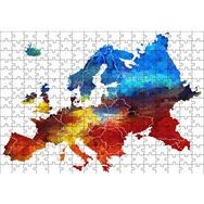 Cakapuzzle Avrupa Haritası 255 Parça Puzzle
