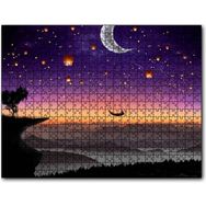 Cakapuzzle Aya Asılı Salıncak Romantik Çift Mdf 120 Parça Puzzle