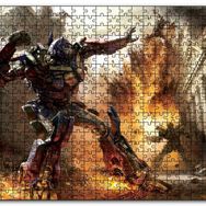 Cakapuzzle Ayın Karanlık Transformers Filmi Görseli Mdf 120 Parça Puzzle