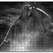 Cakapuzzle Azrail Orak ve Karga Mdf 1000 Parça Puzzle