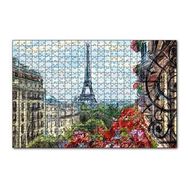 Cakapuzzle Balkondan Paris Eyfel Manzarası Artwork Puzzle
