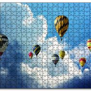 Cakapuzzle Balonlar Firarda Ahşap 255 Parça Puzzle