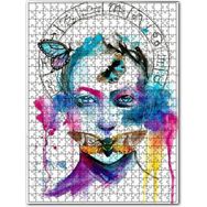 Cakapuzzle Başak Burcu Sulu Boya Çizim Görseli 500 Parça Puzzle