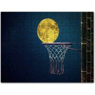 Cakapuzzle Basket Potası ve Dolunay İllüstrasyon Mdf 1000 Parça Puzzle
