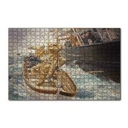 Cakapuzzle Batan Gemi ve Filikada Görevliler 120 Parça Ahşap Puzzle