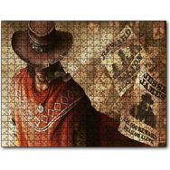 Cakapuzzle Batıdaki En Hızlı Kovboy Görseli Mdf 1000 Parça Puzzle