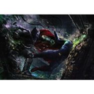 Cakapuzzle Batman Superman Ezici Yumruk 120 Parça Ahşap Puzzle