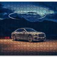 Cakapuzzle Bentley ve Karanlık Dağlar Mdf 500 Parça Puzzle