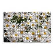 Cakapuzzle Beyaz Büyük Papatyalar 120 Parça Ahşap Puzzle