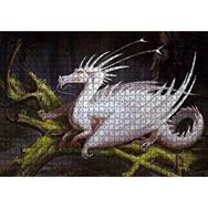 Cakapuzzle Beyaz Ejderha 1000 Parça Puzzle
