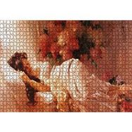 Cakapuzzle Beyaz Elbiseli Uyuyan Kadın 1000 Parça Puzzle