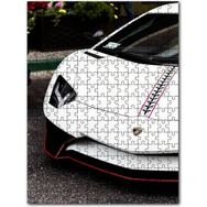 Cakapuzzle Beyaz Lamborghini Ön Detay 1000 Parça Puzzle