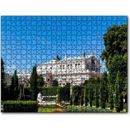 Cakapuzzle Beyaz Malikane ve Bahçesi Mdf 255 Parça Puzzle
