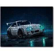 Cakapuzzle Beyaz Toyota Supra Drift Mdf 255 Parça Puzzle