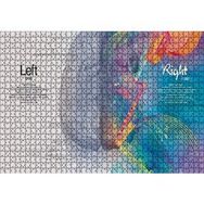 Cakapuzzle Beynin İki Lobu ve Yetenekleri 120 Parça Ahşap Puzzle